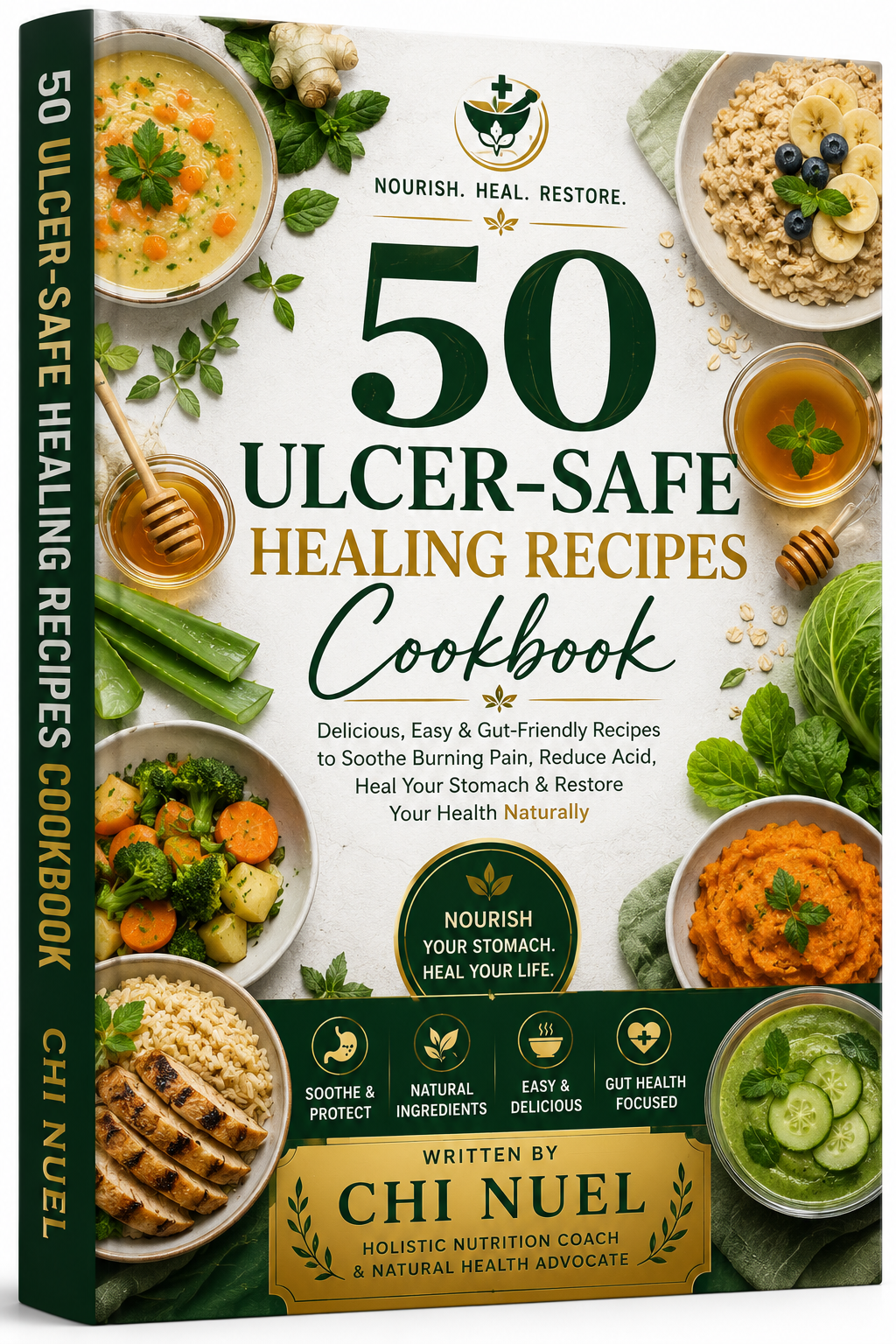 50 Ulcer-Safe Healing Recipes Cookbook